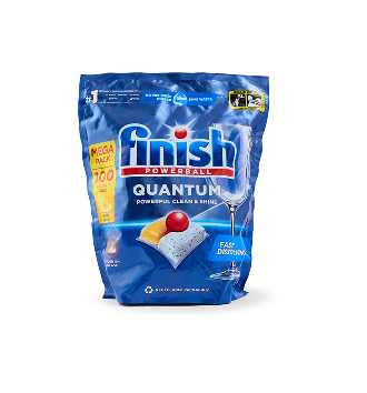 Finish Dishwasher Qantum 100pk