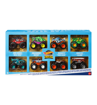 Hot Wheels Monster Trucks Live 8-Pack. Assorted