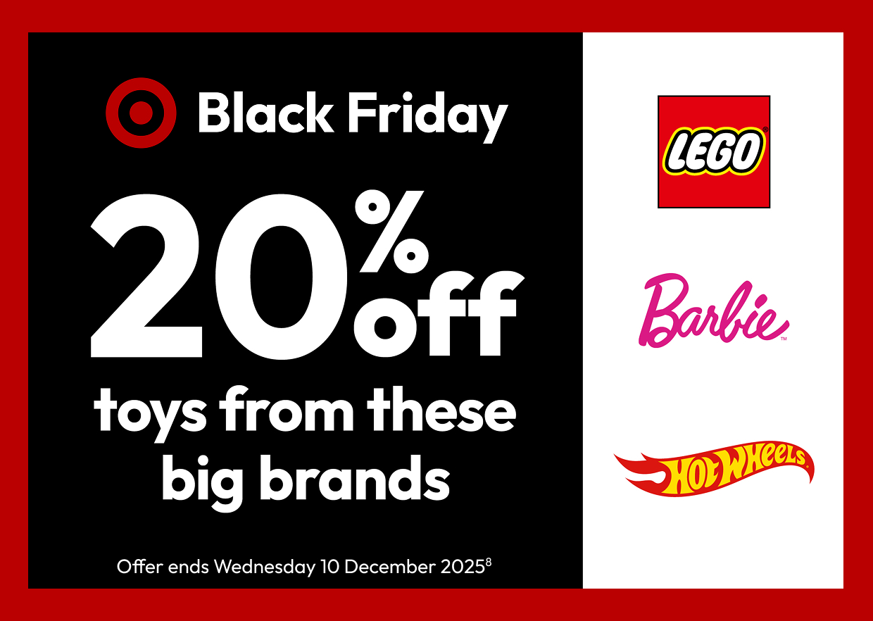 Black Friday 20% off toys from these big brands