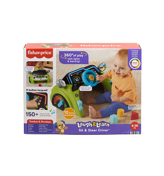 Laugh & Learn Sit and Steer Driver