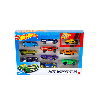 Hot Wheels Basic Car 10-Pack. Assorted