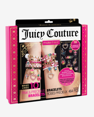 Juicy Couture pink and precious bracelets