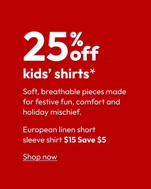 European linen short sleeve shirt