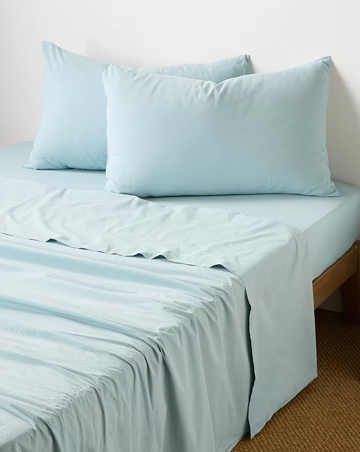 Arlo cotton stonewash sheet set