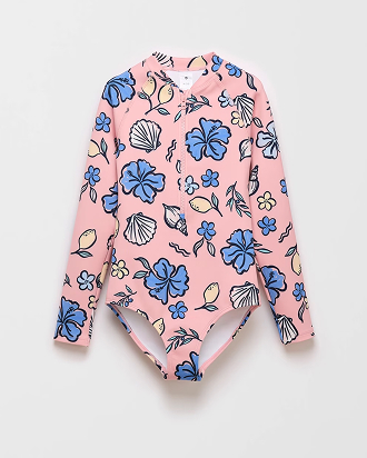 Long piece swim surfsuit