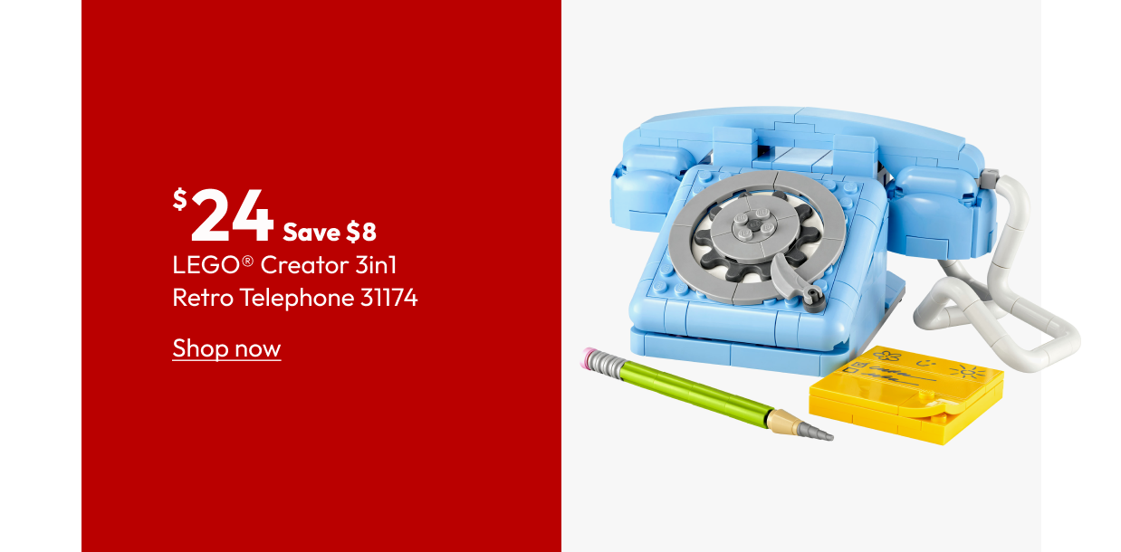 LEGO® Creator 3in1 Retro Telephone 31174