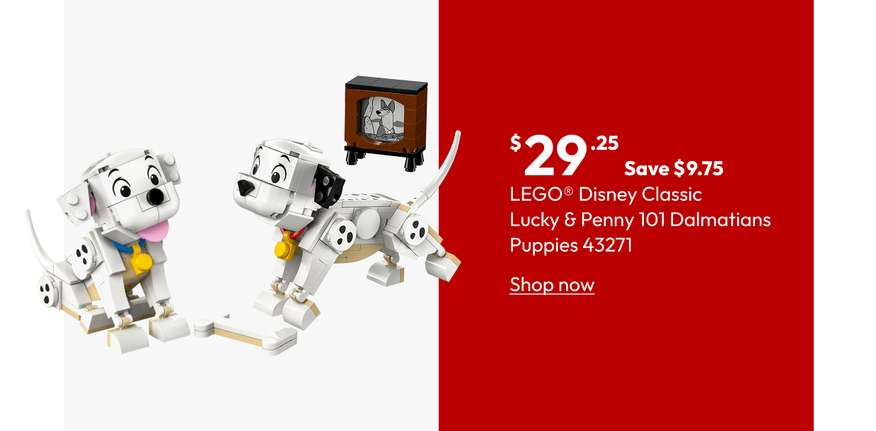 LEGO® Disney Classic Lucky & Penny 101 Dalmatians Puppies 43271