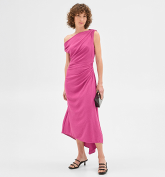 Preview sleeveless gathered dress