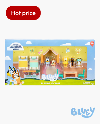 Hot prices on selected Bluey toys