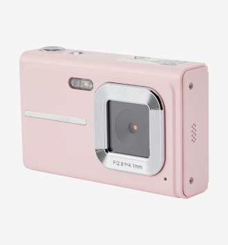 Digital camera blush pink