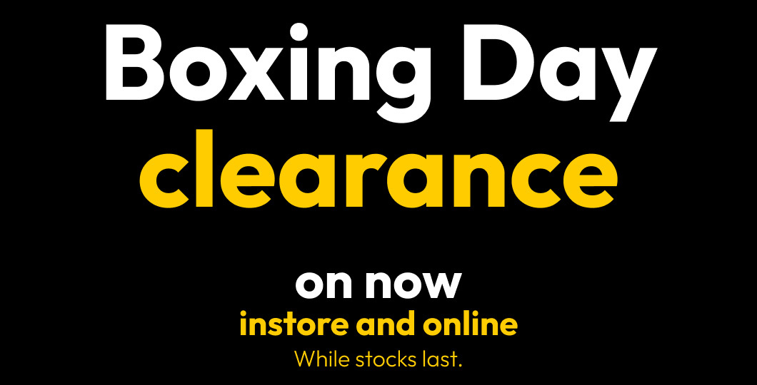 Boxing Day clearance