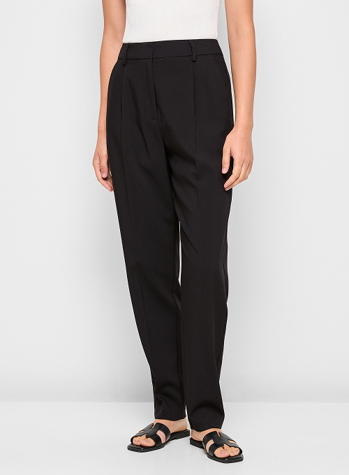 Classic tapered full length pants