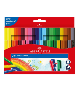 Faber-Castell 20 Pack Connector Pens