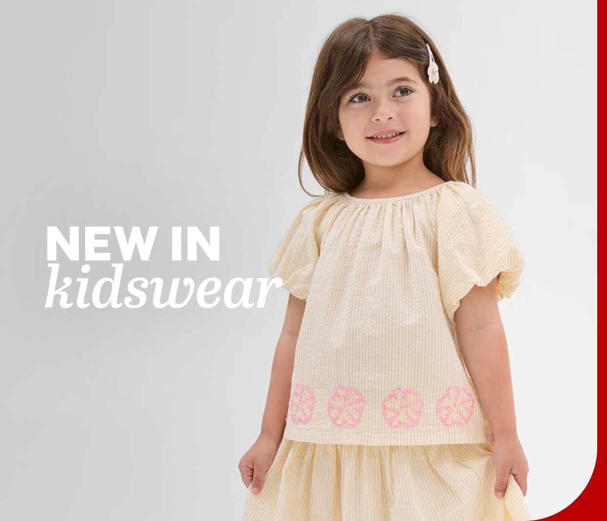 NEW IN kidswear