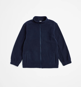 School polar fleece jacket. Available in 2 colours