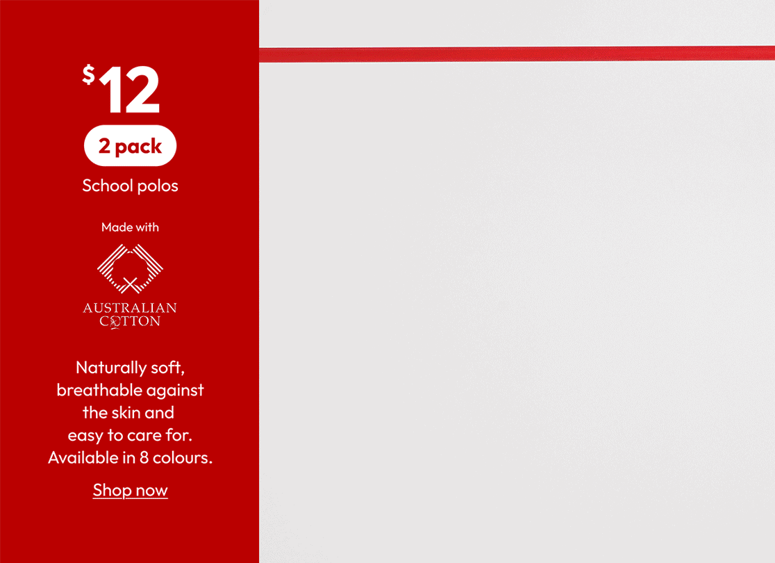 $12 2 pack School polos