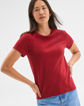 Interlock neat t-shirt