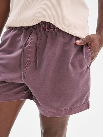 Commons washed swim shorts