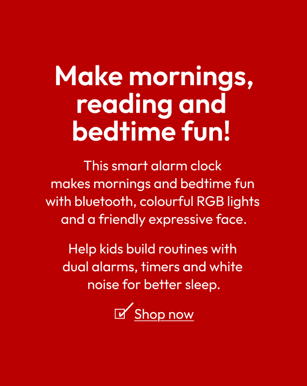 Anko kids smart alarm clock