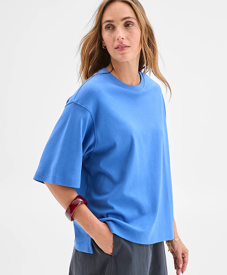 Australian Cotton heavyweight boxy t-shirt