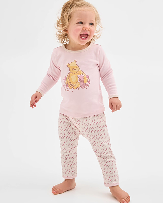 Disney Winnie The Pooh organic cotton 2 Pack pyjama set