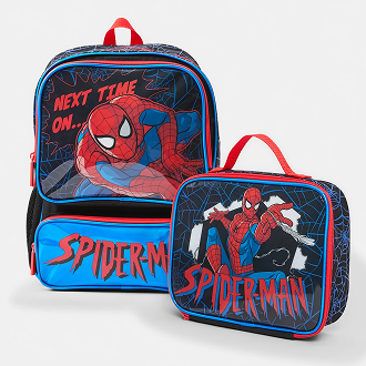 Spider-Man 2pc backpack and cooler bag set