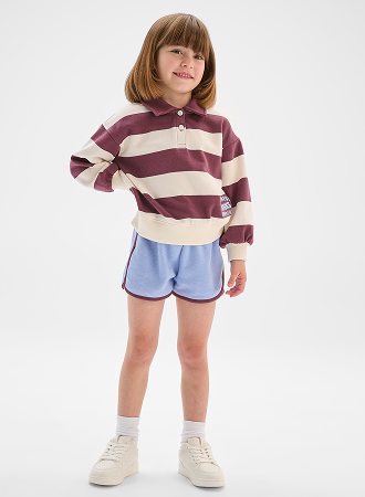 Fleece top and short set