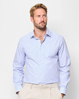 Australian Cotton long sleeve check shirt 