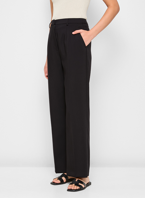 Classic straight full length pants