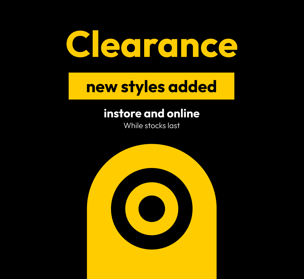 Clearance new styles added