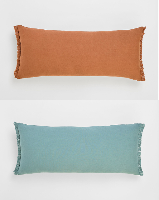 Laynie linen cotton breakfast cushion Available in 4 colours