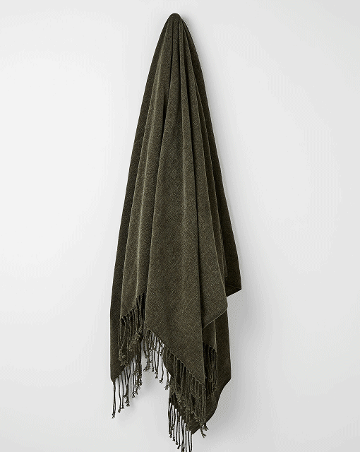 Issy chenille throw Available in 5 colours