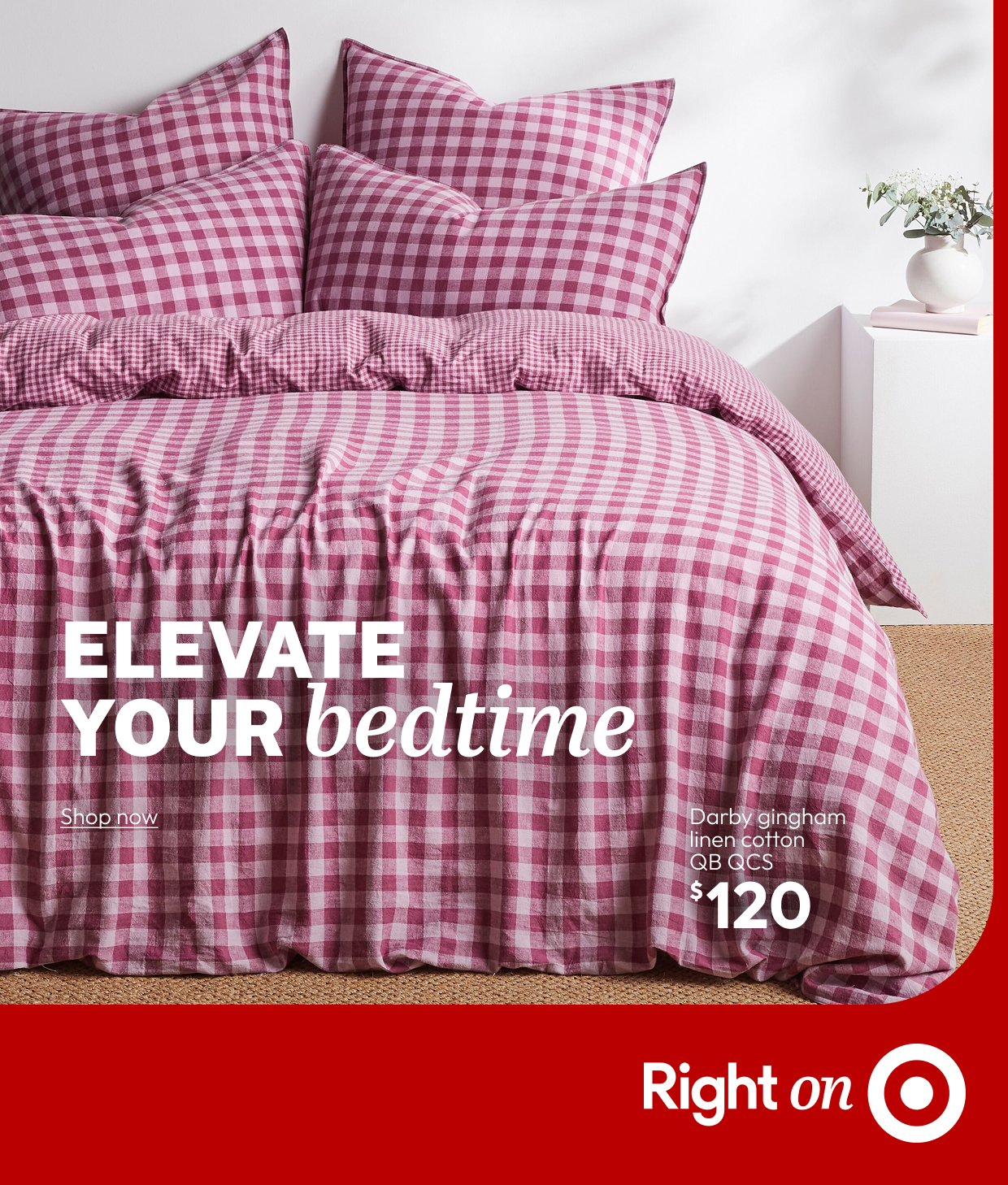 ELEVATE YOUR bedtime