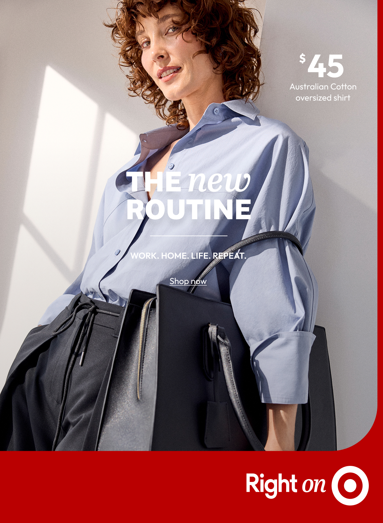 Australian Cotton oversized shirt