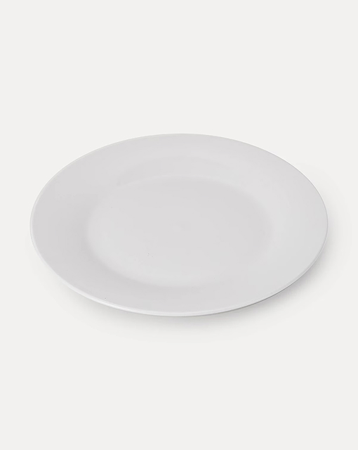 White side plate