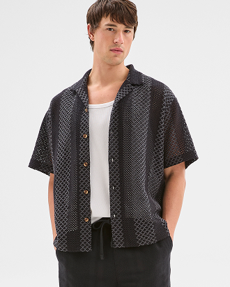 Commons Australian Cotton blend woven shirt