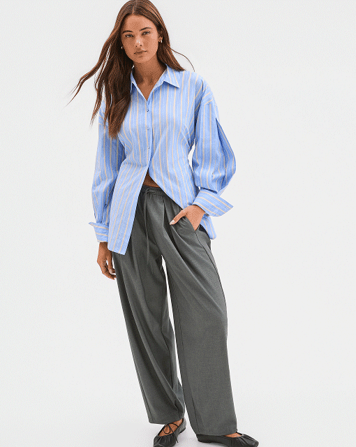 Lily Loves balloon leg tailored pants