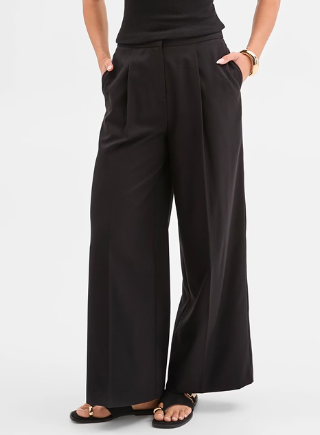 Lily Loves wide leg tailored pants