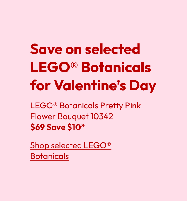 LEGO® Botanicals for Valentine’s Day