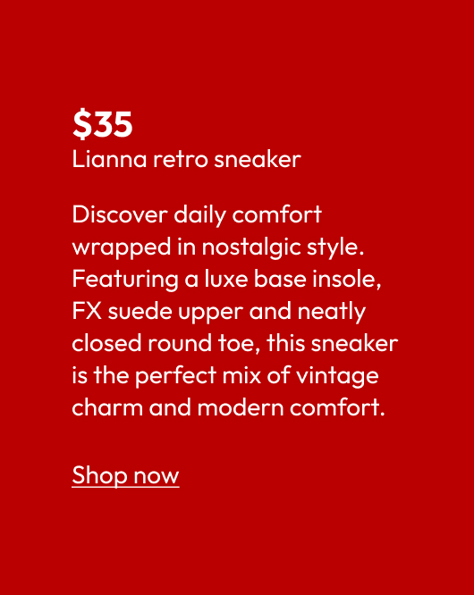 Lianna retro sneaker
