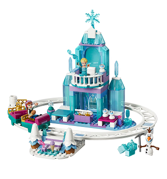 LEGO® Disney Princess Elsa's Ice Castle & Snow Ride Adventure 43281