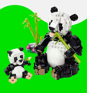 LEGO® Creator 3in1 Wild Animals: Panda Family 31165