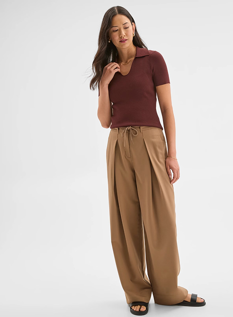 Preview short sleeve polo top