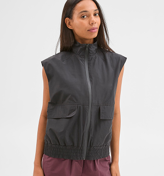 Active lightweight  zip thru vest