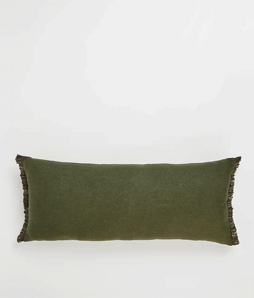 Laynie linen and cotton breakfast cushion