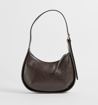 Half moon shoulder bag