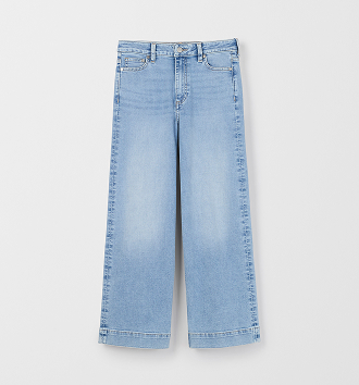 Imogen wide leg denim jean