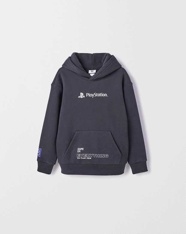 PlayStation Australian Cotton blend popover sweat top
