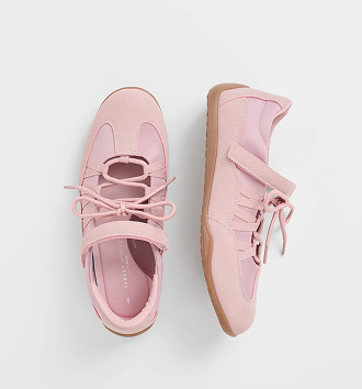 Sporty ballerina flat