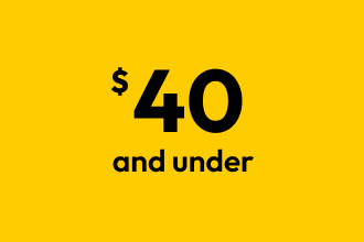$40 and under